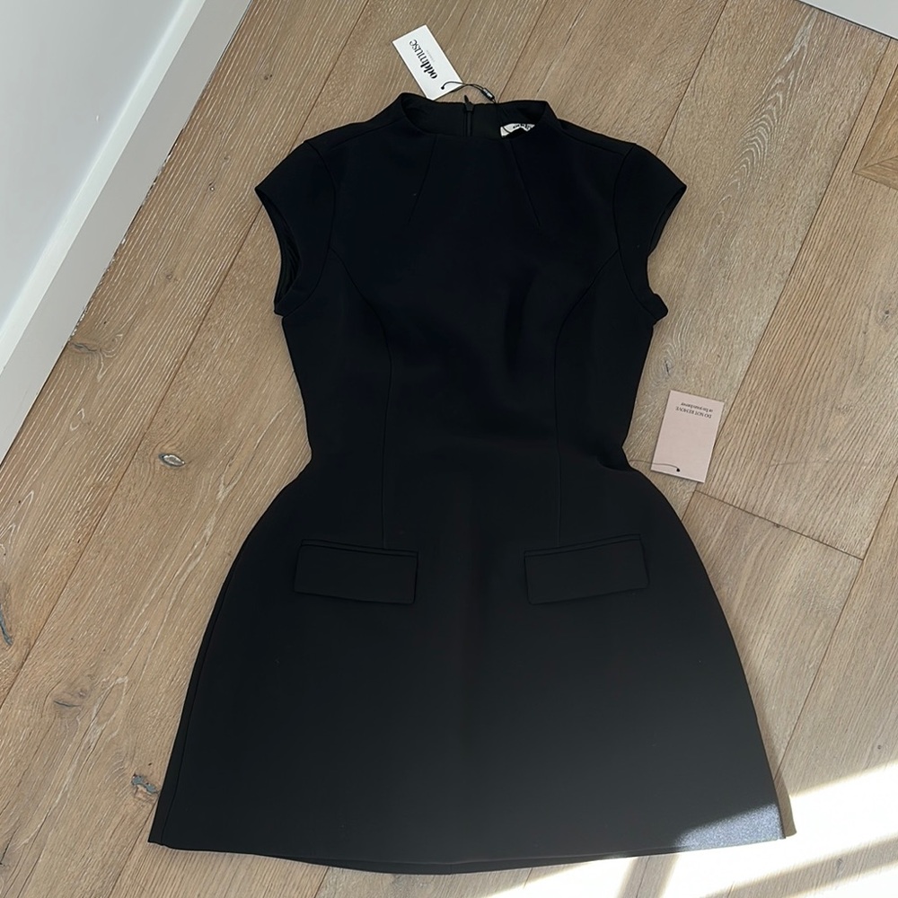 The Ultimate Muse Cap Sleeve Mini Dress